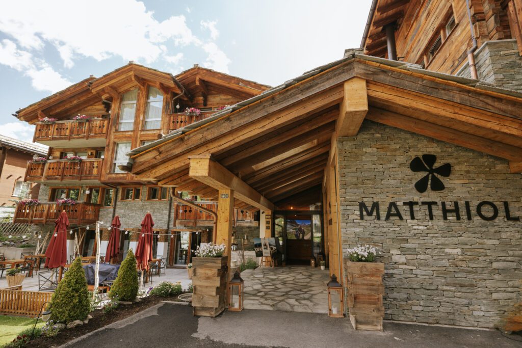 Matthiol boutique hotel in Switzerland.