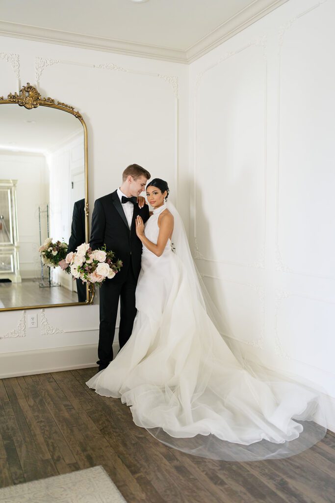 getting-ready-portraits- of-bride-and-groom